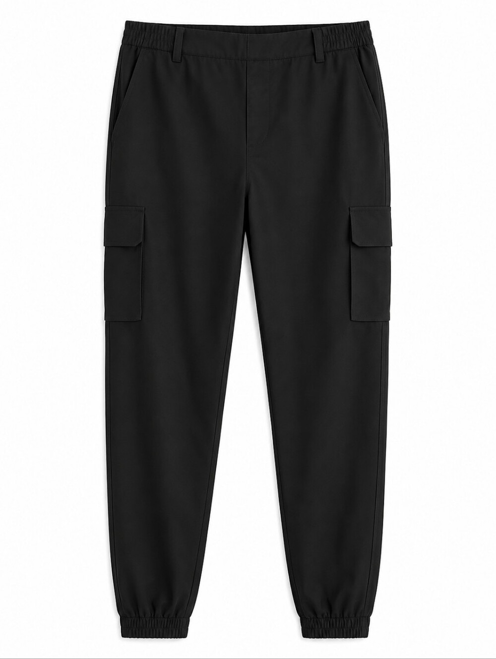 Le Chateau Women's Black Pull On Cargo Pant XXL